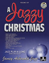 Jamey Aebersold Jazz #129 A JAZZY CHRISTMAS Book with Online Audio cover